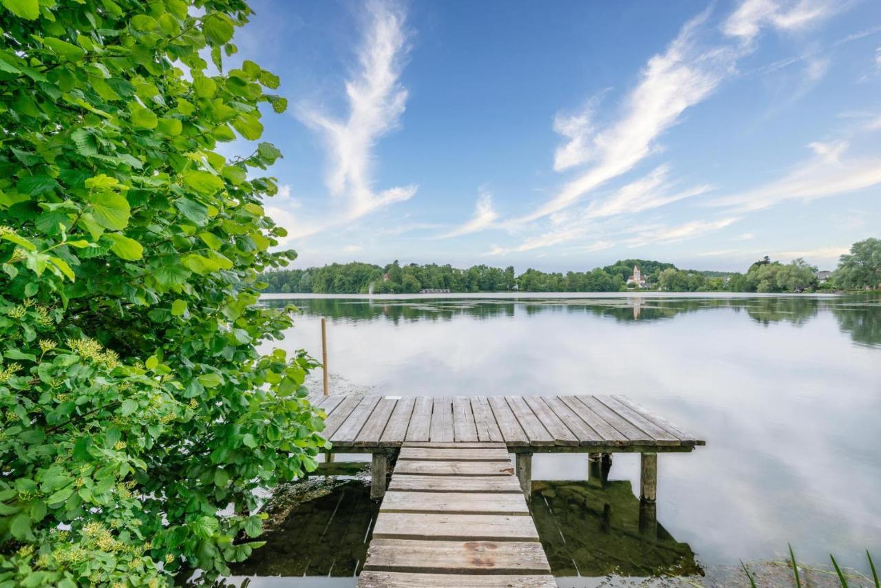 Sopherl Am See - Fruehstueck Auf Der Seeterrasse, Sehr Ruhig Und Wunderschoen Am See, 3 Minuten Nach Oberpfaffenhofen, Viele Radtouren, Restaurants & Cafes In Der Umgebung Weßling Exteriör bild