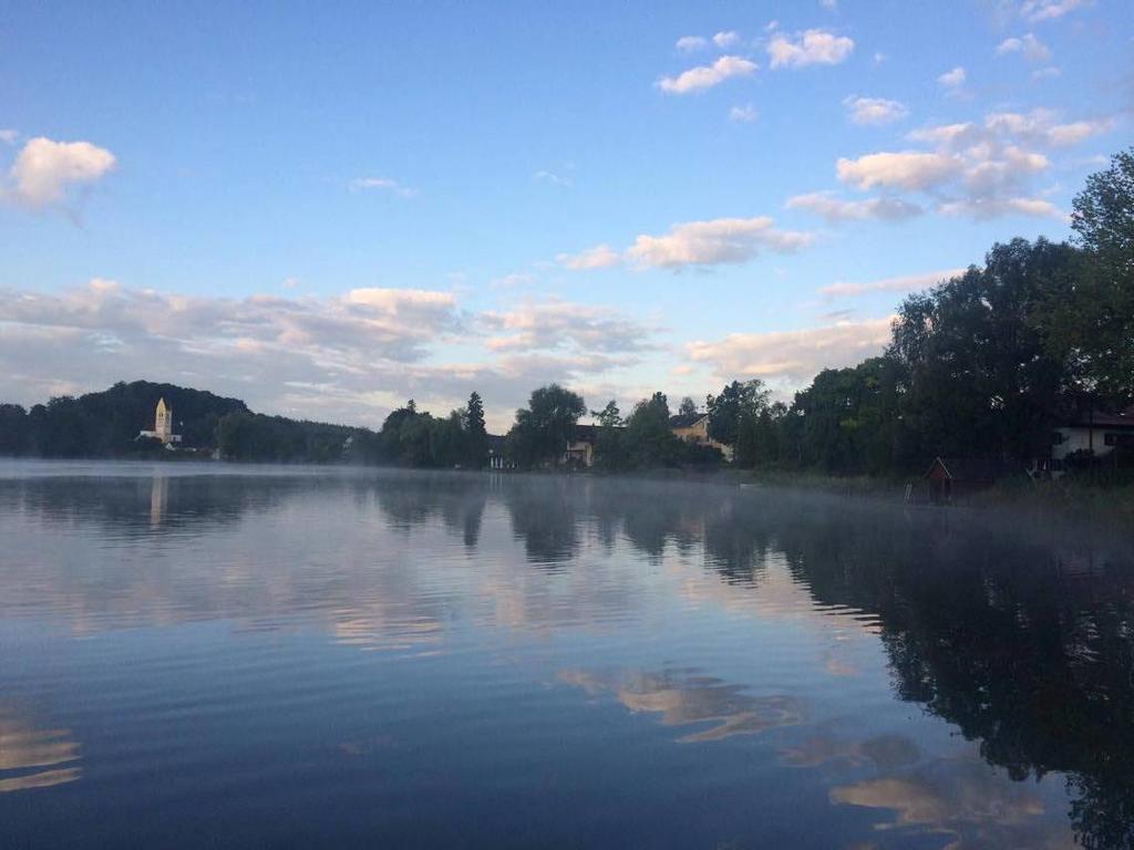 Sopherl Am See - Fruehstueck Auf Der Seeterrasse, Sehr Ruhig Und Wunderschoen Am See, 3 Minuten Nach Oberpfaffenhofen, Viele Radtouren, Restaurants & Cafes In Der Umgebung Weßling Exteriör bild